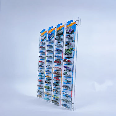 Premium Wall-Mounted Hot Wheels Cars Holder